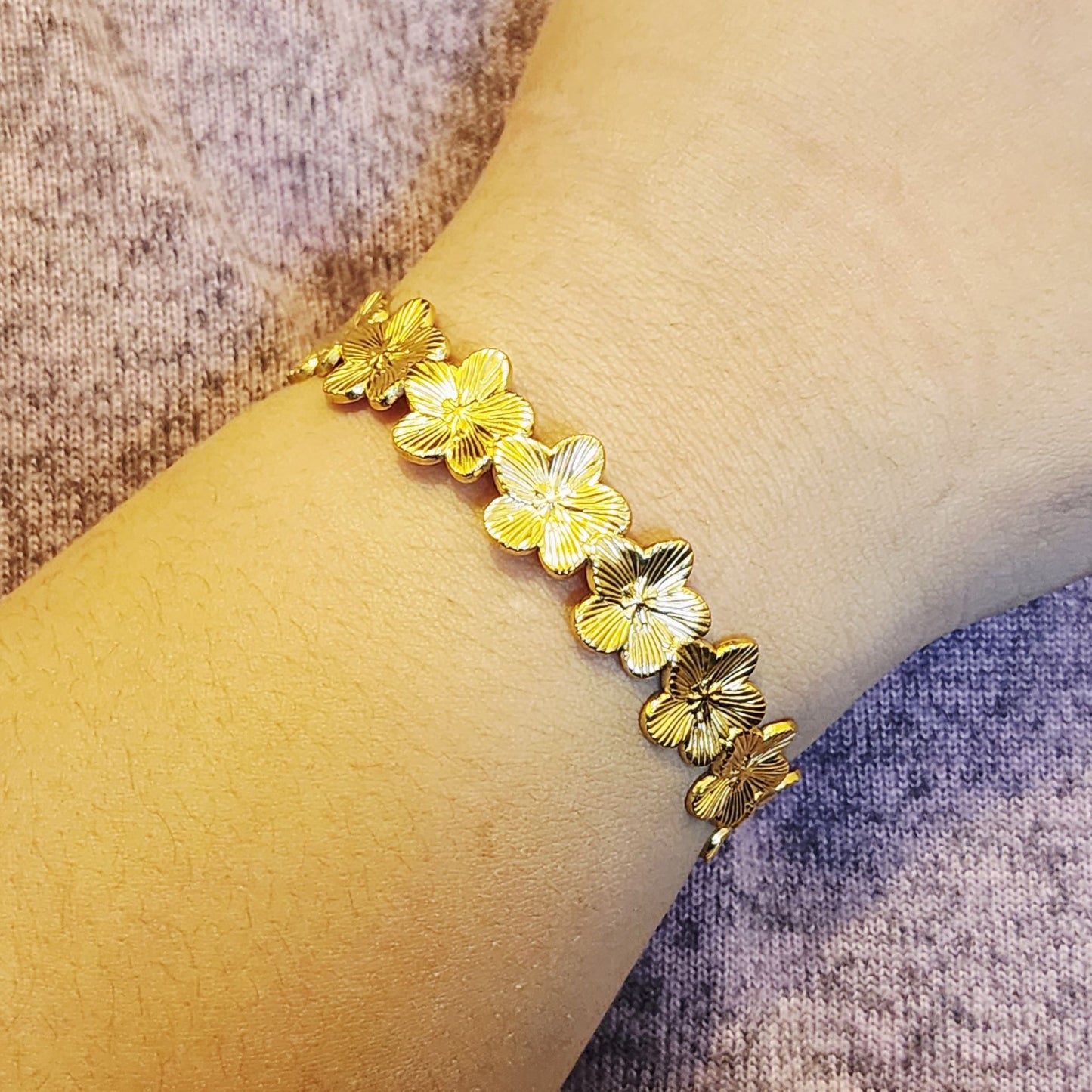 Bracelet jonc Leya