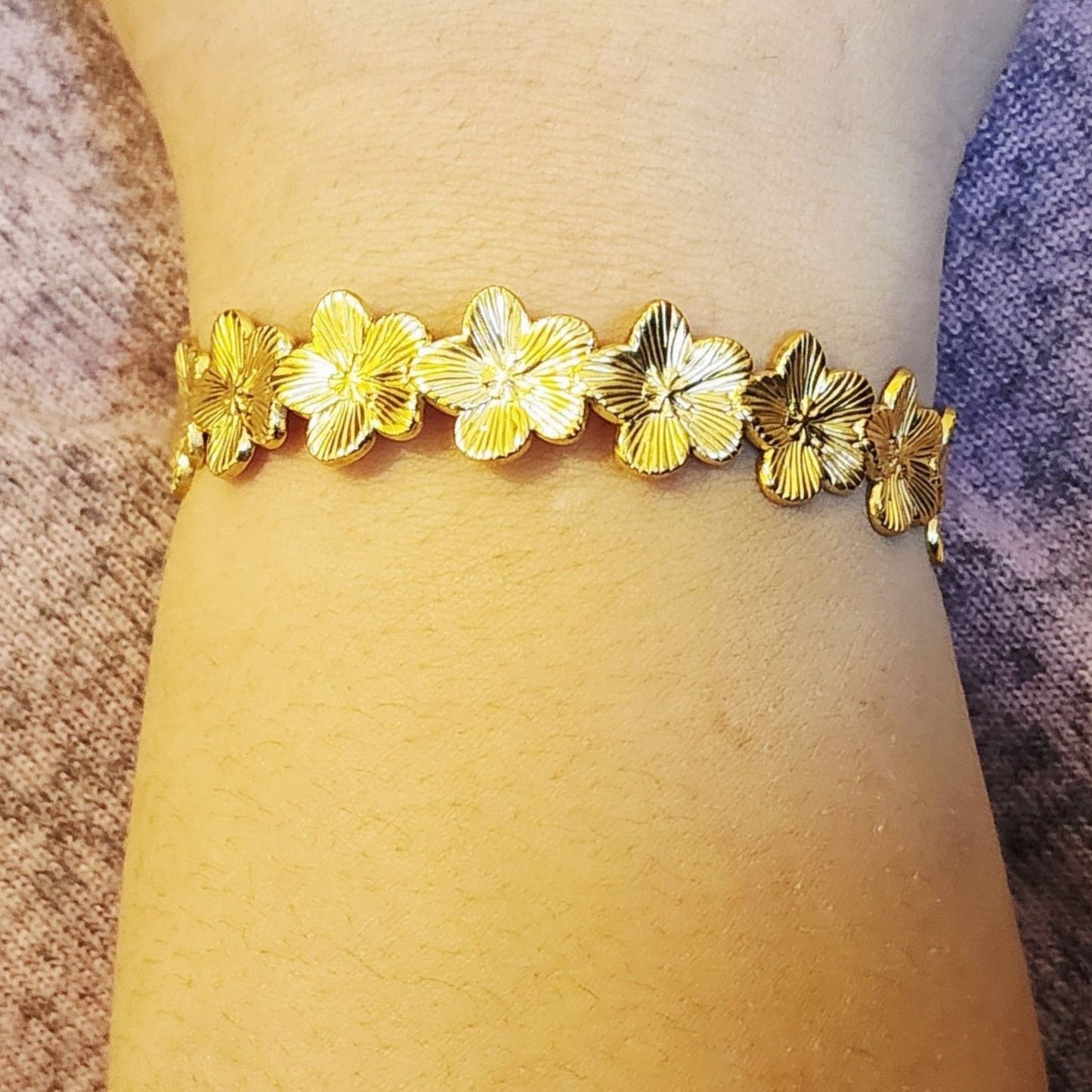 Bracelet jonc Leya