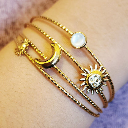 Bracelet jonc Laura