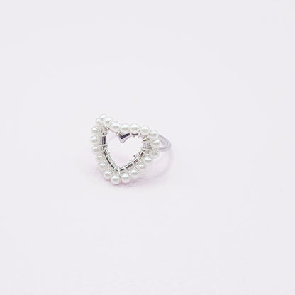 Bague Perla en Acier Inoxydable Doré ou Argenté