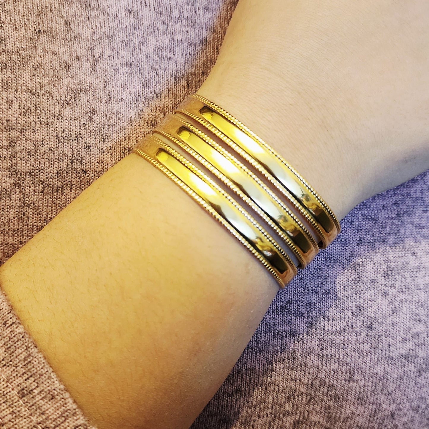 Bracelet jonc Roxana