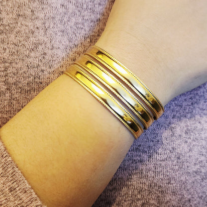 Bracelet jonc Roxana