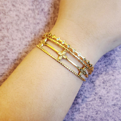 Bracelet jonc Valentina