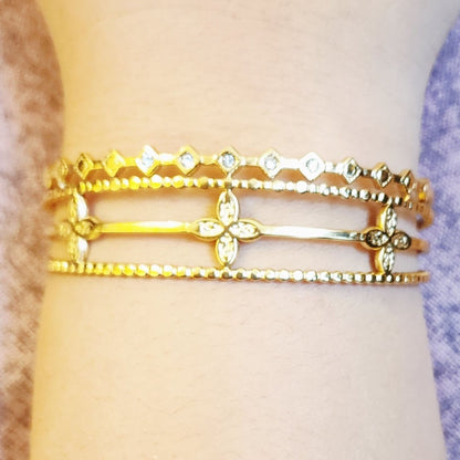 Bracelet jonc Valentina